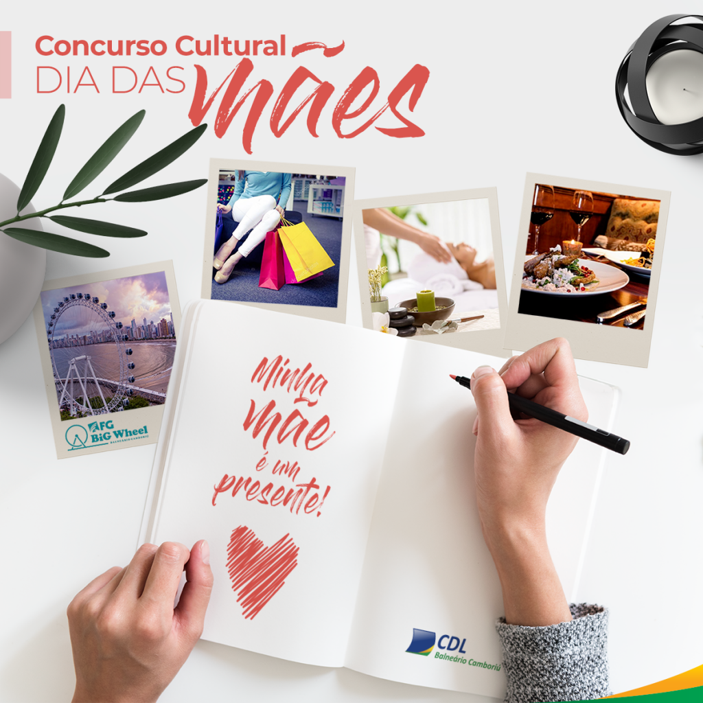 Já se inscreveu para o concurso cultural “Minha mãe é um presente”?